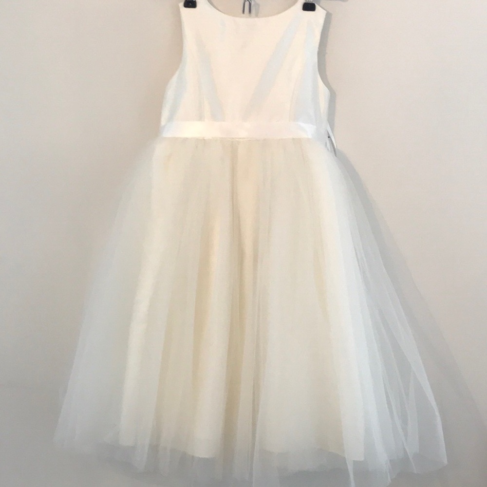 David’s Bridal flower girl dress